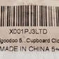 7 Packs of 5 Units of Mgoodoo Bronze Furniture Handle Knobs Closet 1# (35 Qty)