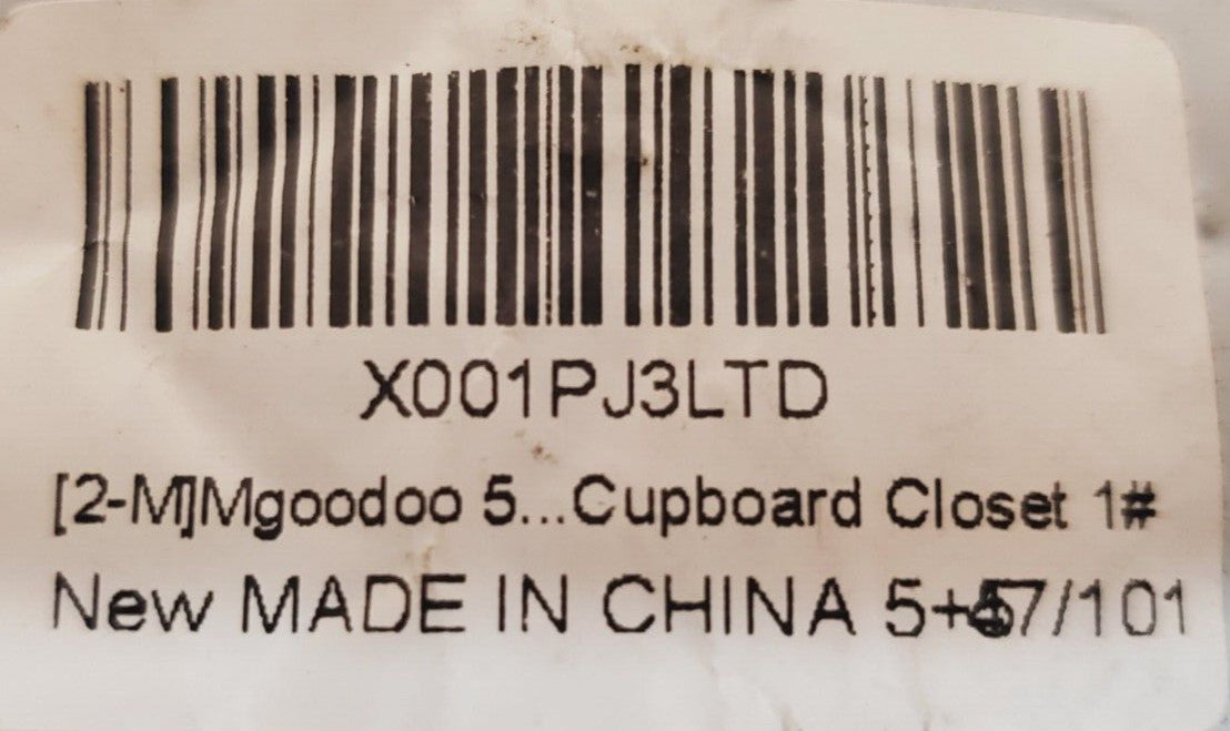7 Packs of 5 Units of Mgoodoo Bronze Furniture Handle Knobs Closet 1# (35 Qty)