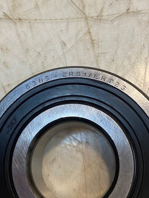 5 Quantity of SKF 6305-2RS1/LHT23 Sinlge Row Ball Bearings 25x6217mm (5 Qty)