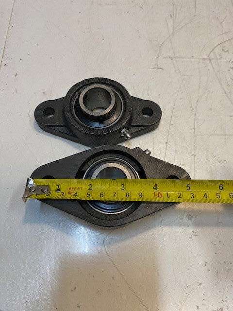 2 Quantity of IPTCI 2-Bolt Flange Bearings 1" FL205 | UC205-16G (2 Quantity)