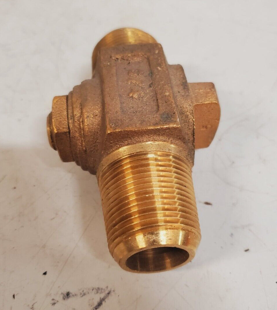 Ford Corporation Stop Valve 3/4" AWWA x Flare Brass