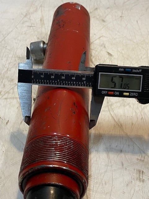 Hydraulic Cylinder 14-1/2" Long 38mm End 57mm OD