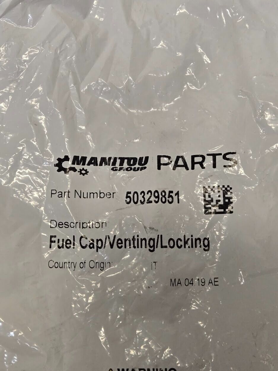 Manitou Venting Locking Fuel Cap 50329851