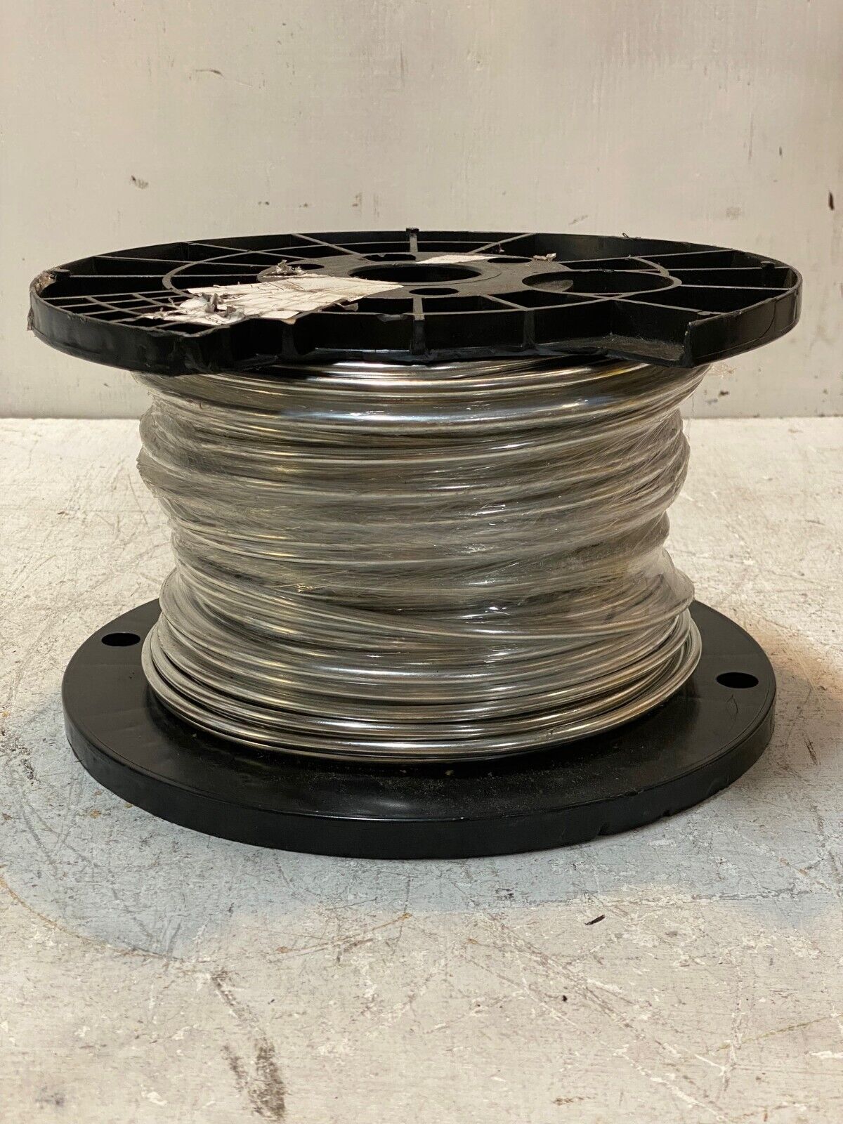 Service Wire Co Bare Copper Tinned Solid Soft Drawn 6.5mm Wire on Spool 9"x6"