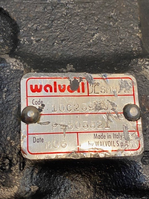 Walvoil Hydraulic Control Valve 10C239 | P9803821