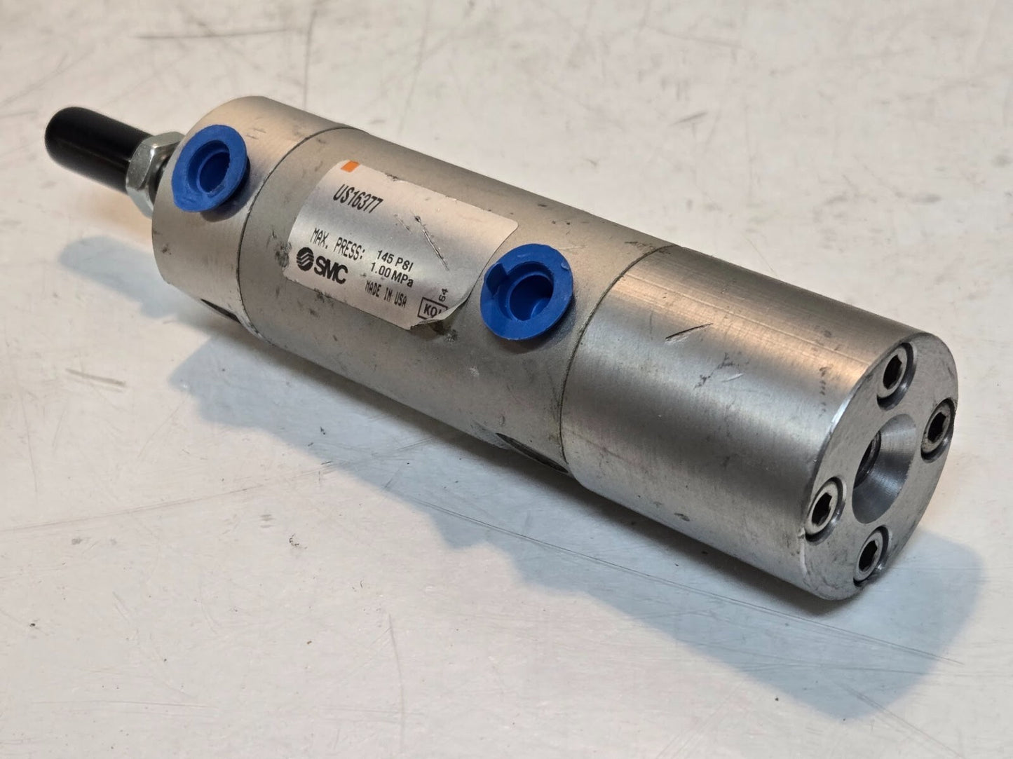 SMC US16377 Pneumatic Cylinder | Maximum Pressure 145 PSI 1.00 MPa | 7" x 1.5"