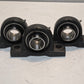 3 Quantity of Hub City Pillow Block Mounted Ball Bearings B250RWX1 7/16" (3 Qty)