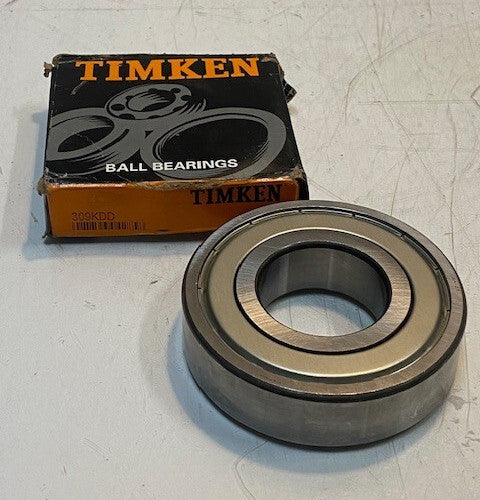 Timken 308KDD Radial Bearing, Double Shield, 44mm Bore, 100mm OD, 25mm Thick