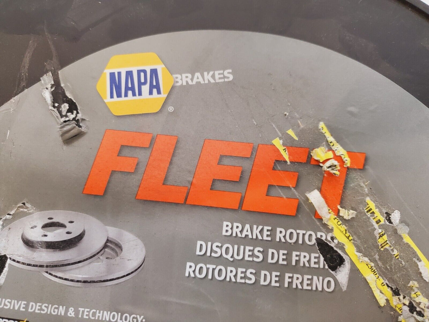 Napa Brakes Fleet Brake Rotor  FT880982 | 11501610.625