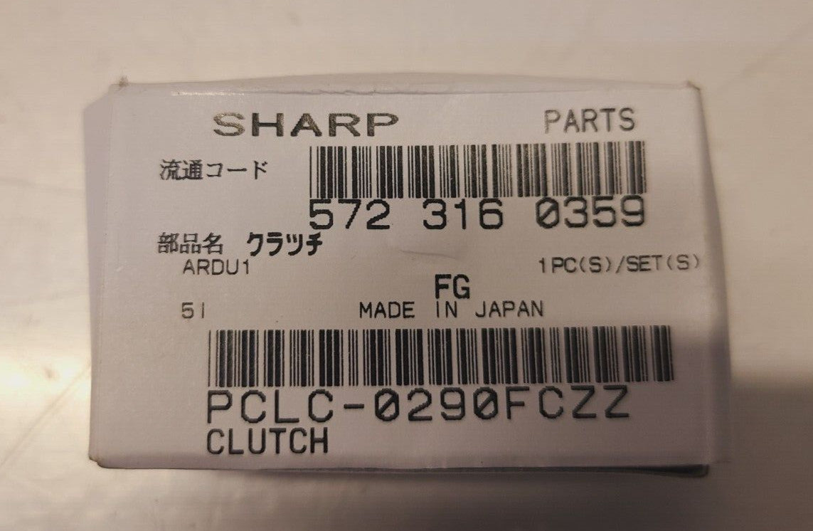 Sharp Shinko Electric Clutch PCLC-0290FCZZ | BJ-2.6-042 | DC24V 4.5W