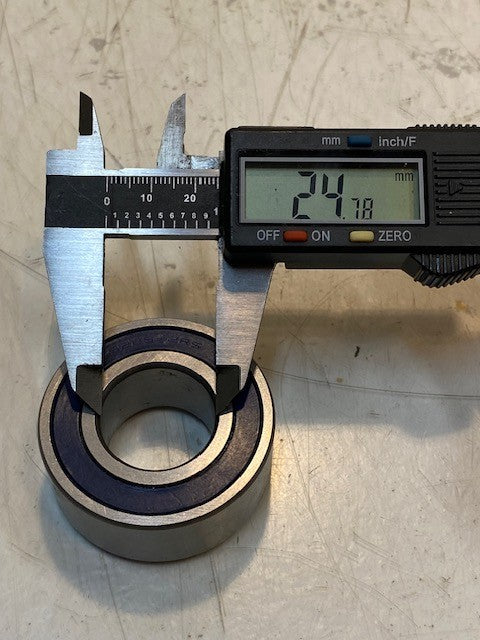 7 Qty of RCBD 5205-2RS Double Row Sealed Radial Ball Bearings 25x52x21mm (7 Qty)