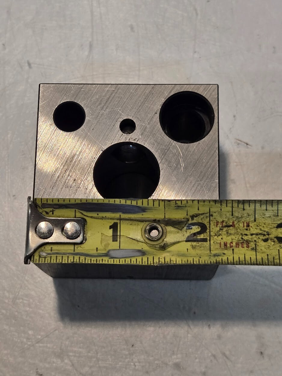 Dayton HRS-75 Square Ball Lock Punch Retainer 3/4" Bore 2-1/18" x 2-1/8" x 1-58"