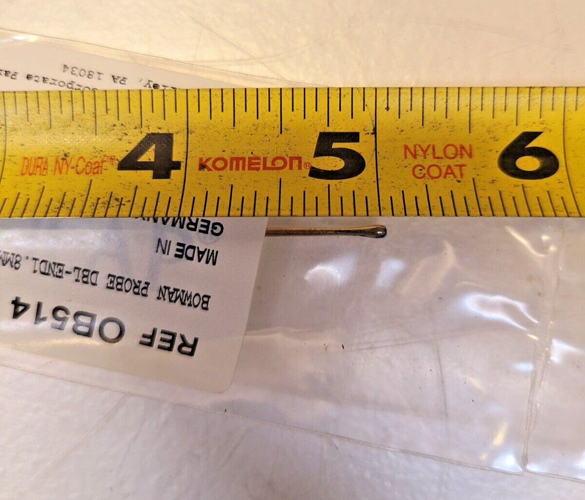 2 Qty. of Aesculap Braun Bowman Probe DBL-END1.8MM/1.9MM30MM | OB514 (2 Qty)
