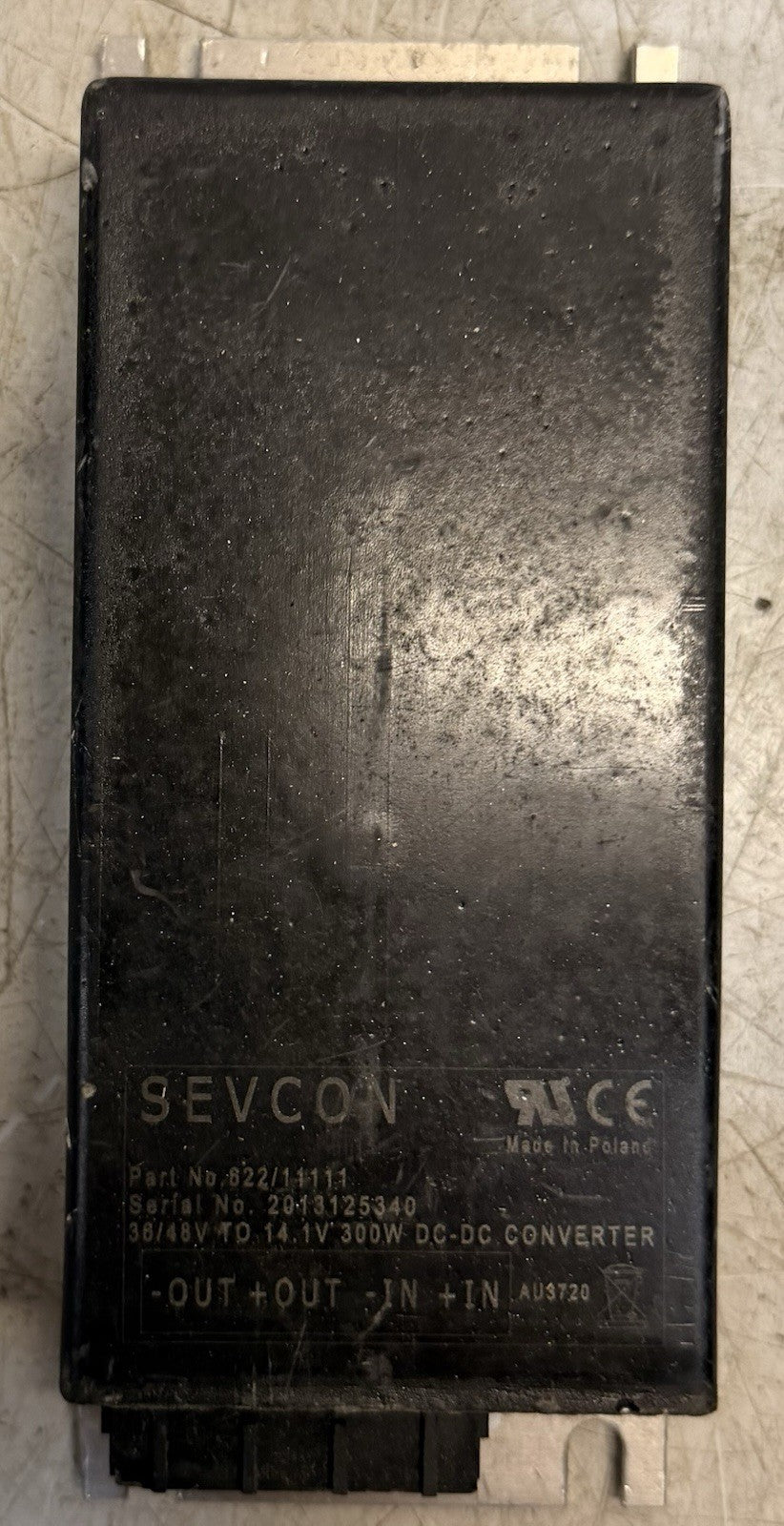 Sevcon DC-DC Isolated Voltage Converter 622/11111 Electric Vehicle Power Supply