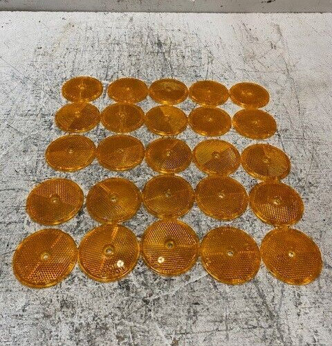 25 Quantity of Grotelite 4009 2-1/2" Orange Reflectors SAEA75 (25 Quantity)