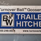 B&W Trailer Hitches Mount Plate for Turnover Ball Gooseneck Hitch 5,016,898