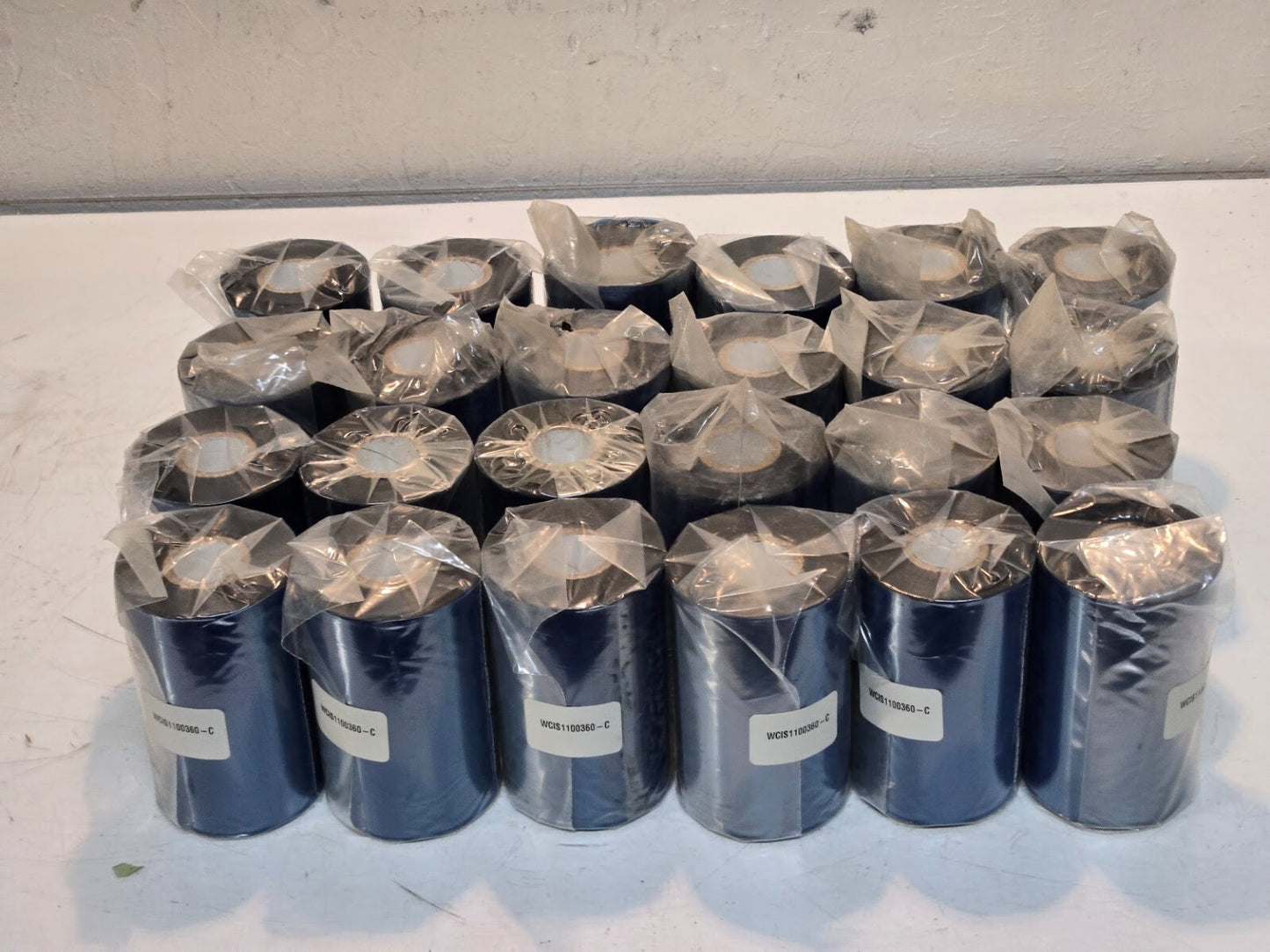 24 Quantity of Thermal Transfer Ribbons WCIS1100360-C | 4.33" x 1181' (24 Qty)