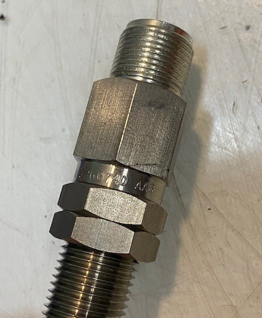 2 Quantity of Stainless Steel Bulkhead Fitting SSI Z260740 AAB (2 Quantity)
