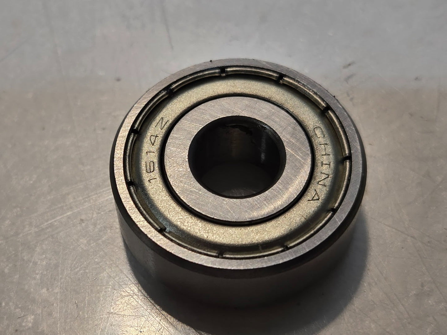 8 Quantity of Metal Shielded Ball Bearings 1614Z | 1-1/8" OD x 3/8" Bore (8 Qty)