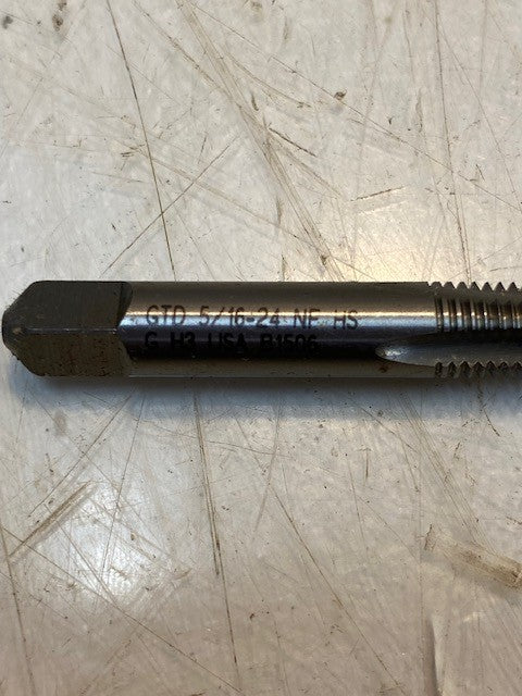 Pack of 12 of Greenfield 14123 Cat. No. 5303 | 5/16-24 NF H3 Taper Plugs
