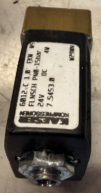 2 Quantity Kaser Solenoid Valve 7.5453.0 Industrial Electrical Control Valves