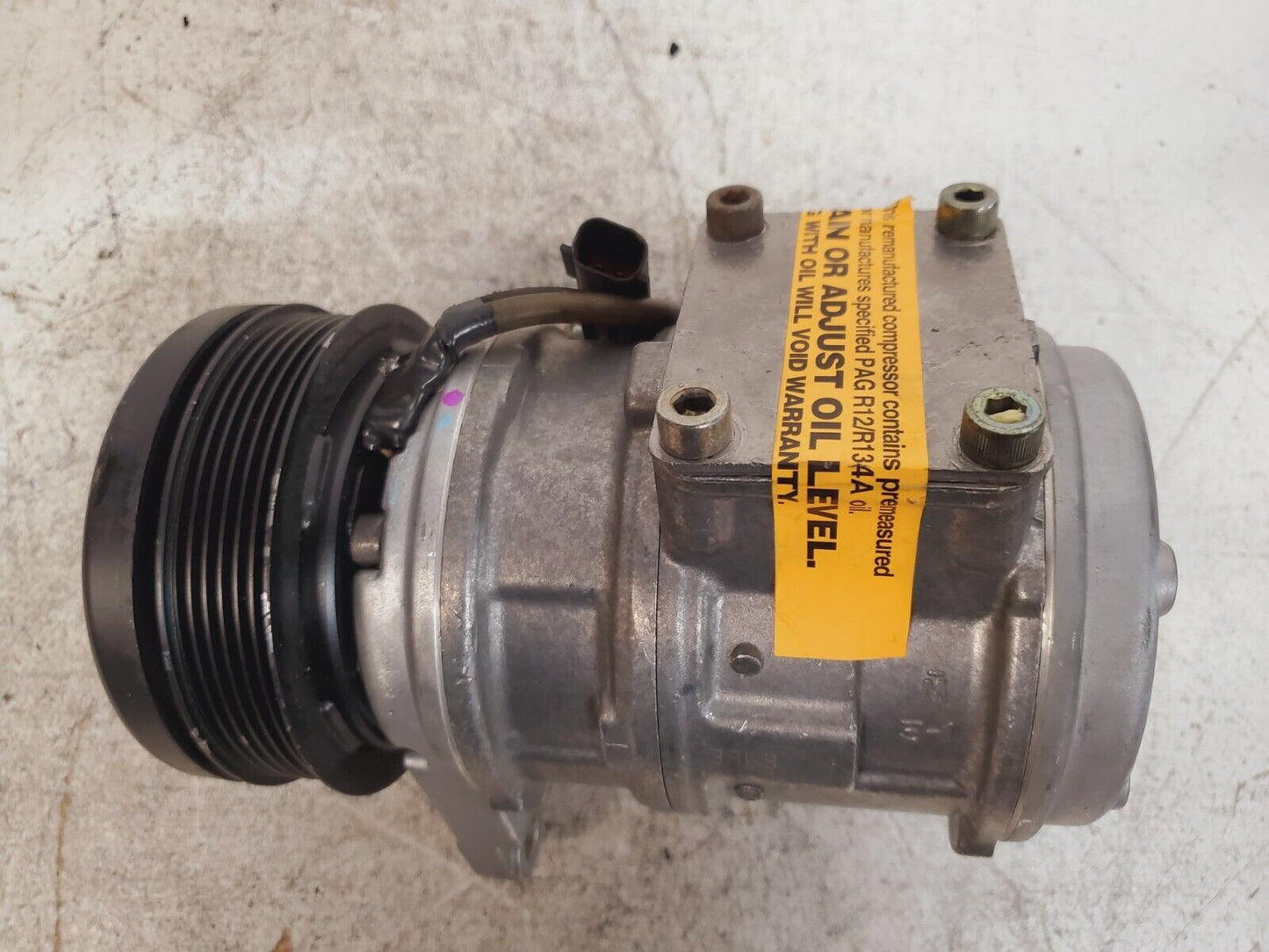 Remanufactured A/C Compressor 57378 For R134A & R12