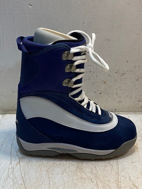 Burton Women's Freestyle Blue and White Soft Boots Size 6 | 925060