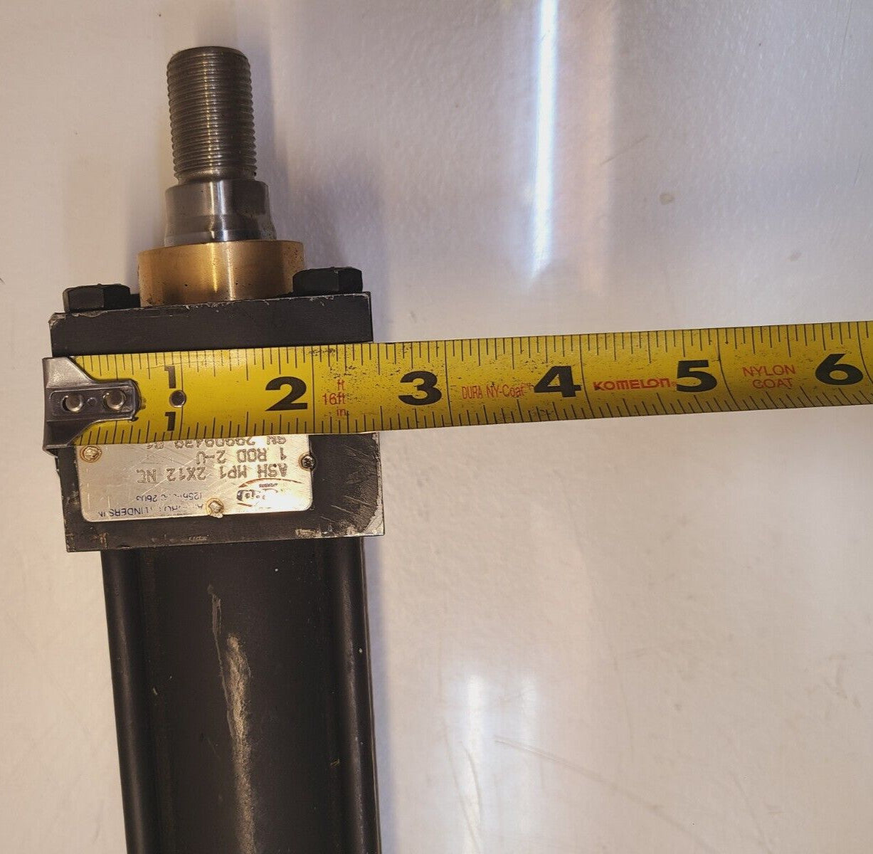 Air-Dro Cylinders Inc Pneumatic Cylinder ASH MP1 2x12 NC 1 ROD 2-U 299090439.01