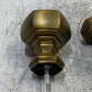 2 Qty of Kirsch Grotto Finials for Drapery Rods 3" OD 3-3/4" Length (2 Quantity)