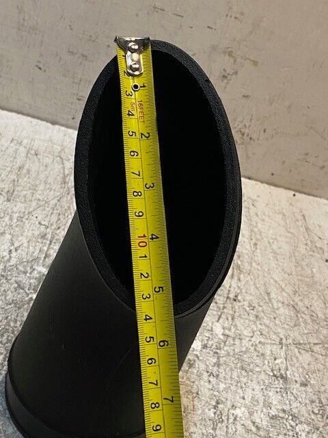 S&B AL1153-00 Hard Plastic Black Tube 10-1/4" Tall 4-5/16" Wide