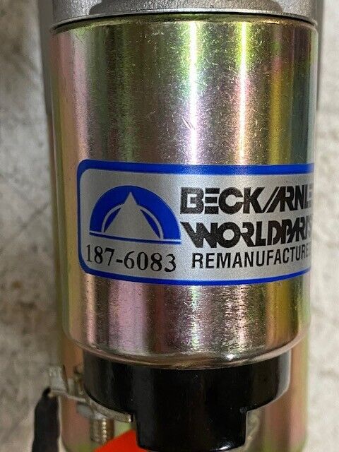 Beck/Arnley Remanufactured Starter 187-6083 | 31803 | 6083