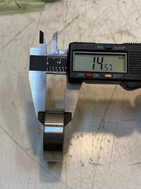 5 Quantity of Doosan D700572 Spacers 41mm OD 30mm Bore 15mm Wide (5 Quantity)