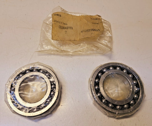 2 Quantity of ORS Turkey Bearings 1208 | 20627343 (2 Qty)
