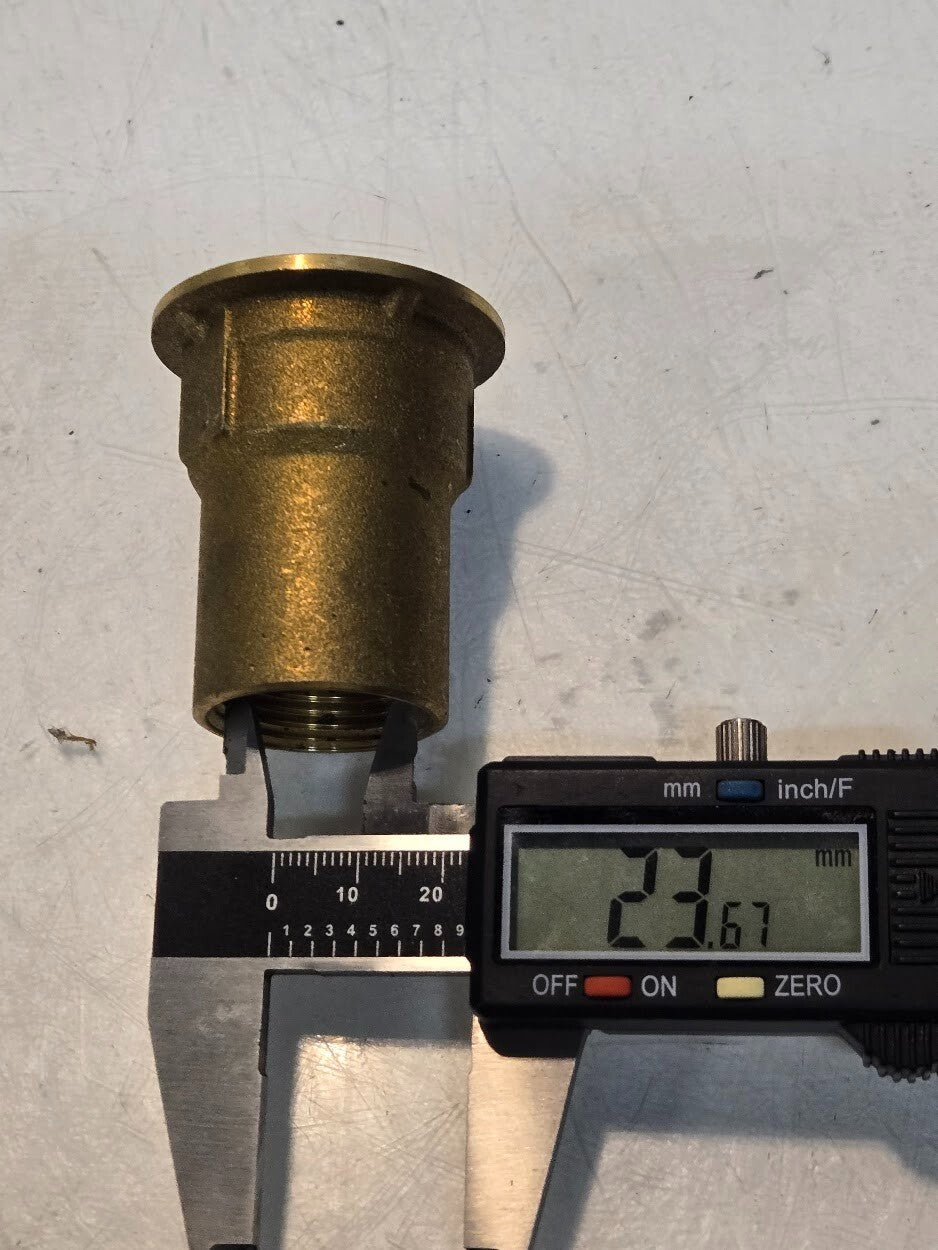 2 Quantity of 3/4" Ball Valves for Giacomini R252 | Missing Ring Nut (2 Qty)