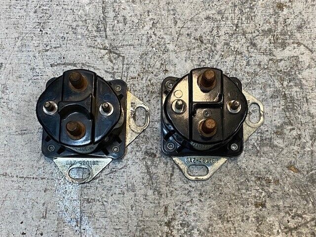 2 Quantity of 4-Terminal Solenoid Relay Switches SAZ-4201BR (2 Quantity)