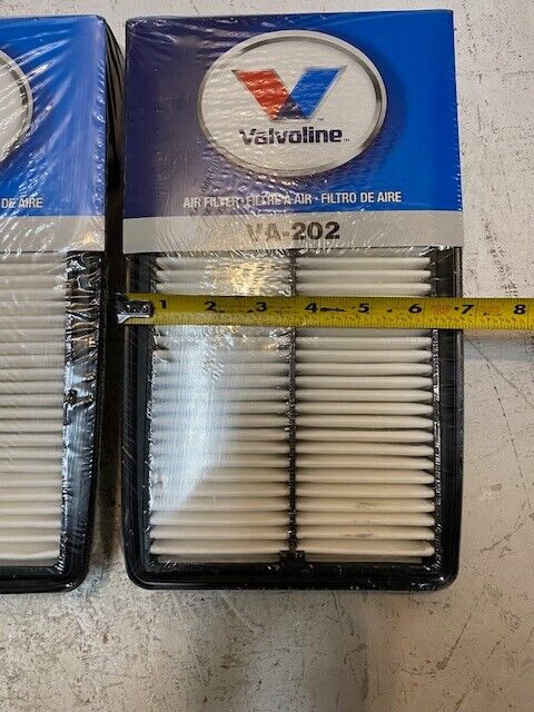 2 Quantity of Valvoline VA-202 Air Filters (2 Quantity)