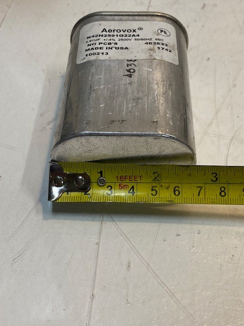 Aerovox Microwave High Voltage Capacitor N42H2511G22A4 | 2500V NGC-3020 USED