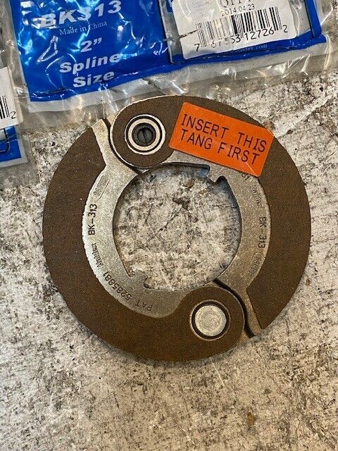 2 Quantity of Haldex Quick Change Clutch Brake 2" Spline Size BK313 (2 Quantity)