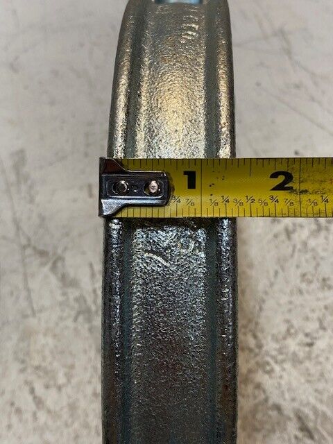 Dixon 875 Double Bolt Clamp 8" Diameter 11" Long 8-1/4" Wide 1-3/8" Thick