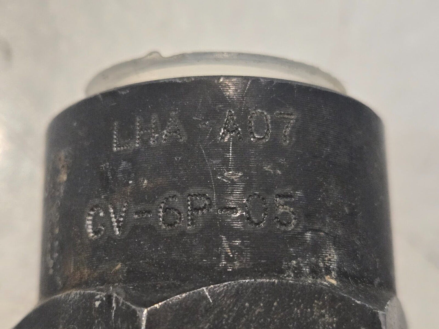 Check Valve CP-6P-05 | LHA A07 | 3.5" Long | 36 mm Hex | 3/4" NPT Thread Size