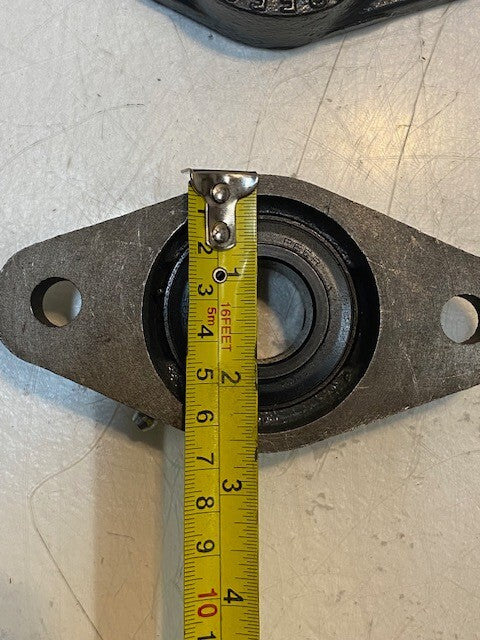 3 Quantity of Peer 2-Bolt FT205 Flange Bearings UC205-16 | 25mm Bore (3 Qty)