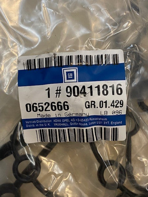 GM General Motors 90411816 Original Equipment Oil Sump Gasket Oil Pan Gasket