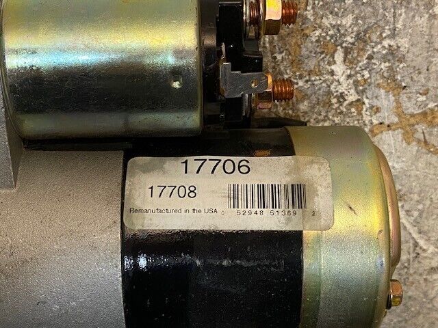 Reman Starter 17706 | 17708