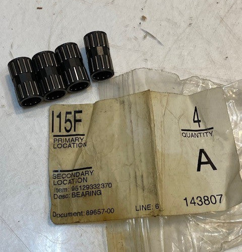 4 Quantity Needle Bearings 95129332370 | 10mm Bore 23mm Length 13mm OD (4 Qty)