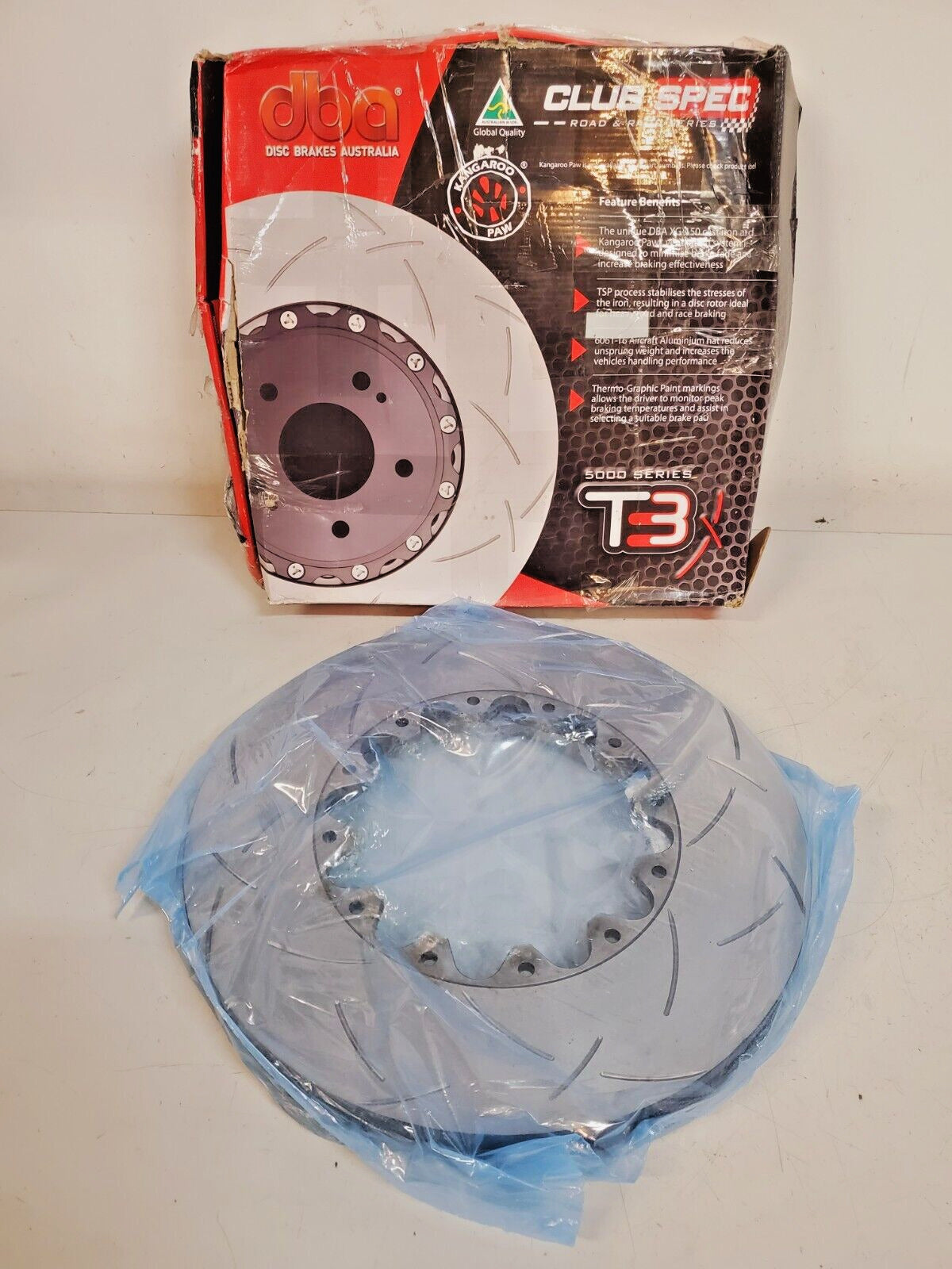 DBA Club Spec Kangaroo Paw Disc Brake Rotor 5000 Series DBA 53918.1 | DBAXG-150