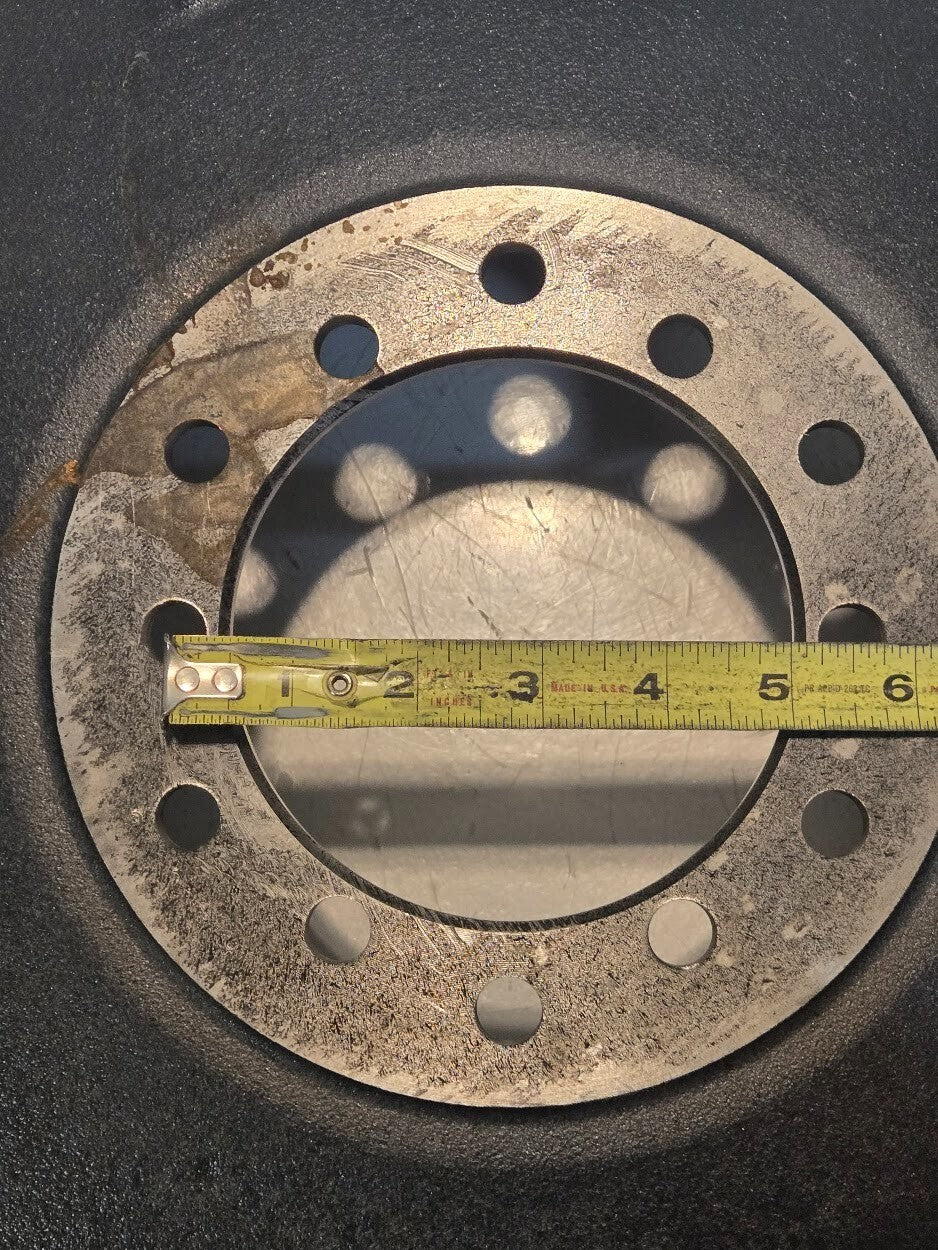 Webb Wheel Inboard Mount Brake Drum 64425F | 10507 |  14x2.5 | 6x6/5.5 Patterns