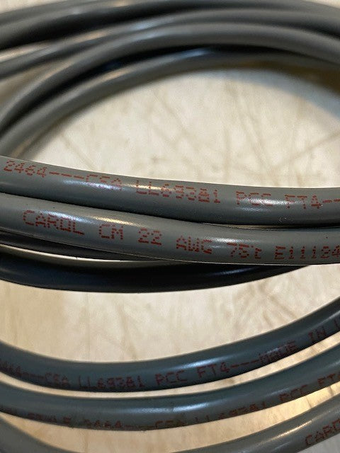CAROL CABLE BLUE PLUG CM 22 AWC E111240-8 | CSA LL69381 PCC FT4 | AWM STYLE 2464