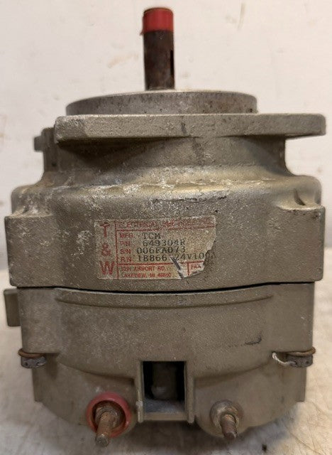 Hartzell Aviation Gear Driven Aircraft Alternator 649304R Engine Charging System