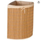 8 Quantity of Corner Bamboo Laundry Baskets 23.5" High LAU0868 (8 Quantity)