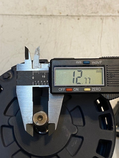 AC Motor 004153 | 5-1/2" Diameter 9-1/2" Long 13mm Shaft